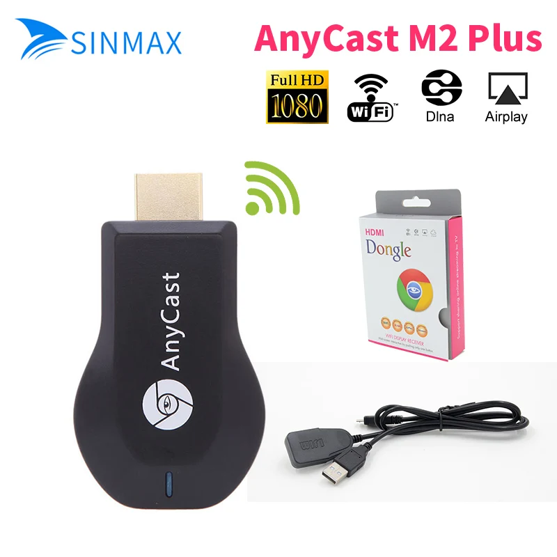 2018 Anycast M2 plus Ezcast Miracast Chromecast dongle